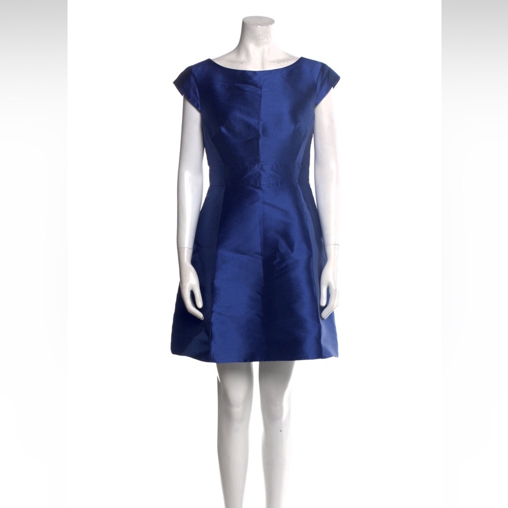 Kate Spade Blue Satin Dress